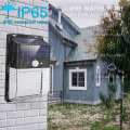 Motion Sensor Wall Light with Double Solar Panel